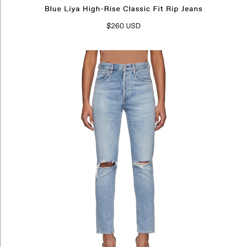 Citizens of Humanity Jean